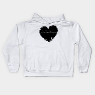 Protect your heart Kids Hoodie